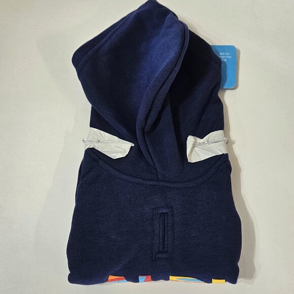 ALDI Gear Pet Dog Dark Blue Hoodie Sweatshirt 2024  Size SMALL NWT - Picture 3 of 13